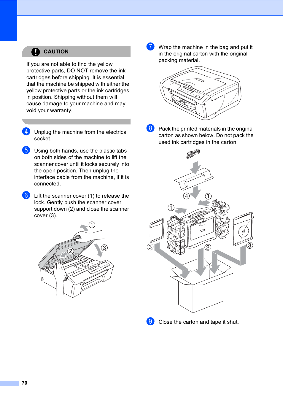 Brother DCP-135C User Manual | Page 78 / 98