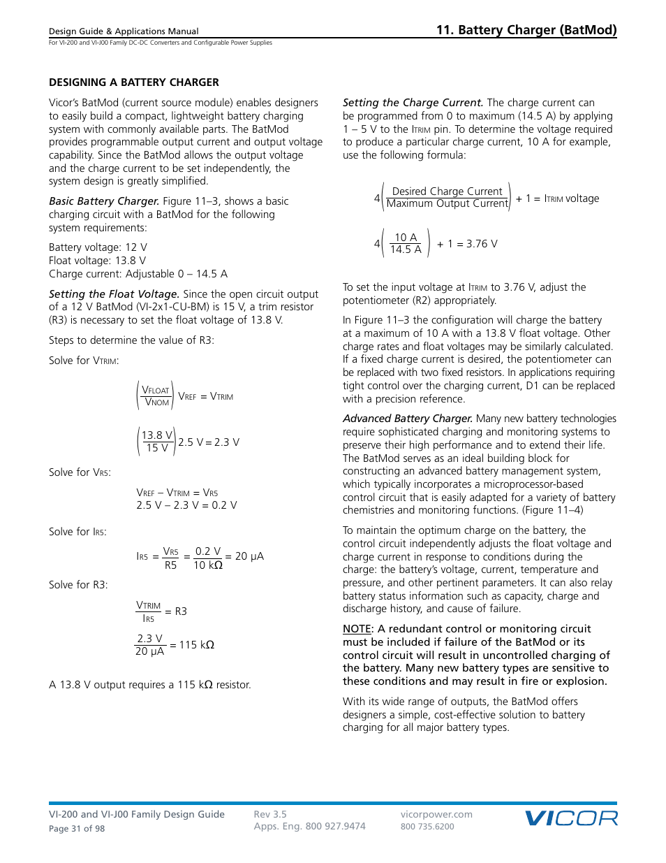 Vicor VI-J00 Family DC-DC Converters and Configurable Power Supplies User Manual | Page 32 / 99