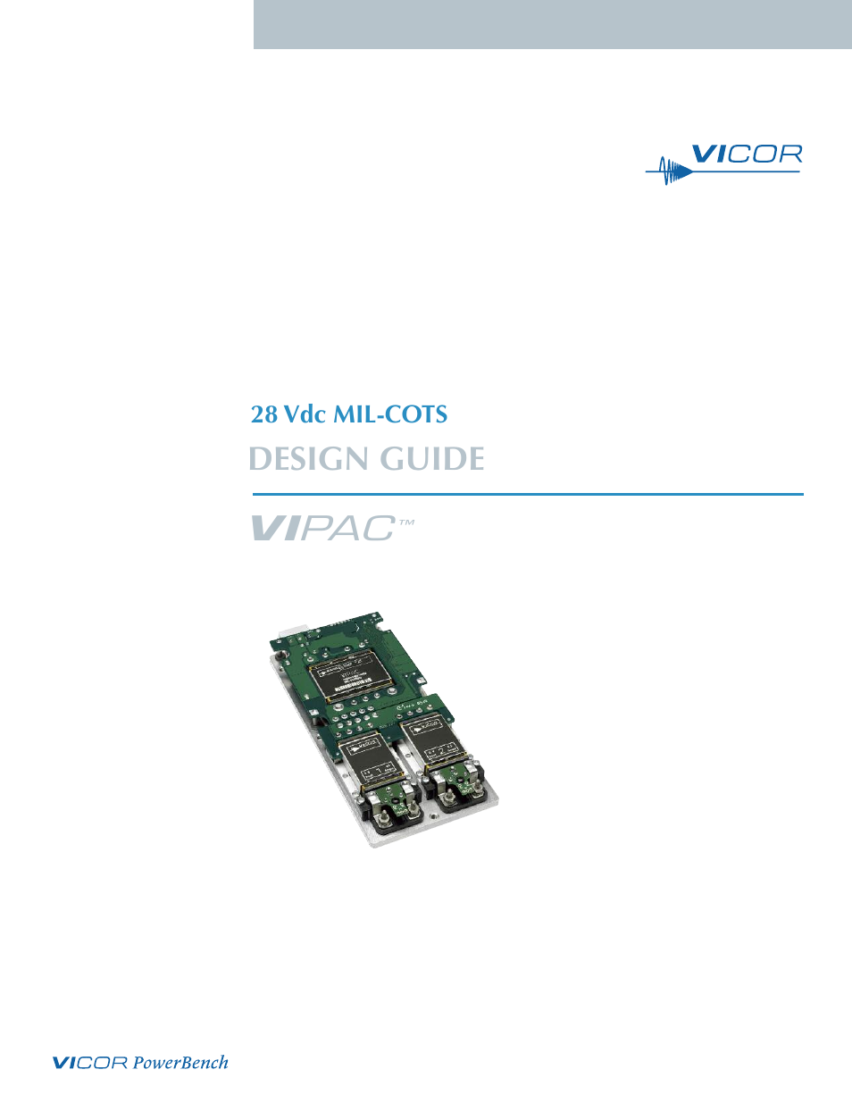 Vicor VIPAC 28 Vdc MIL-COTS User Manual | 21 pages