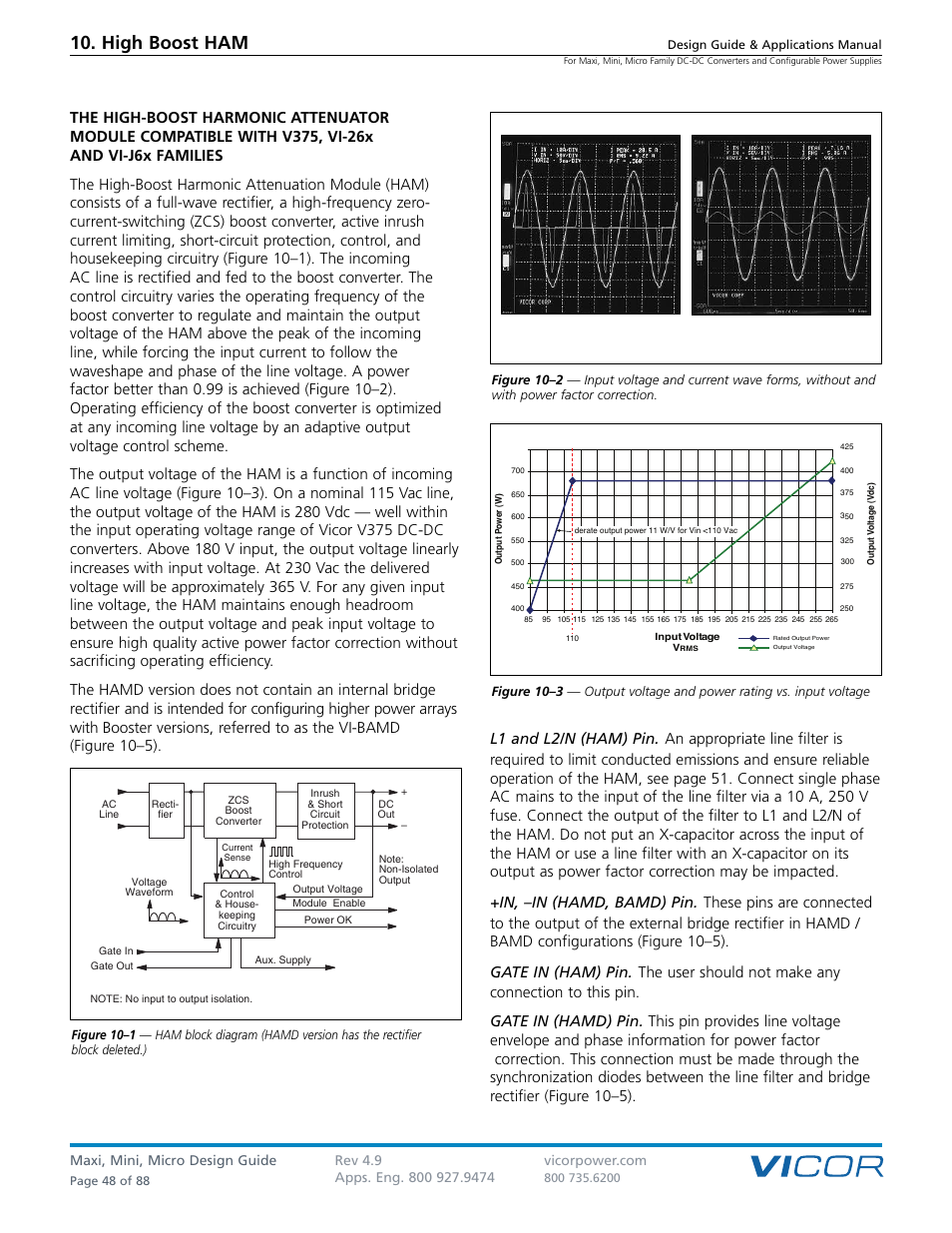 High boost ham | Vicor Micro Family of DC-DC Converter User Manual | Page 49 / 89