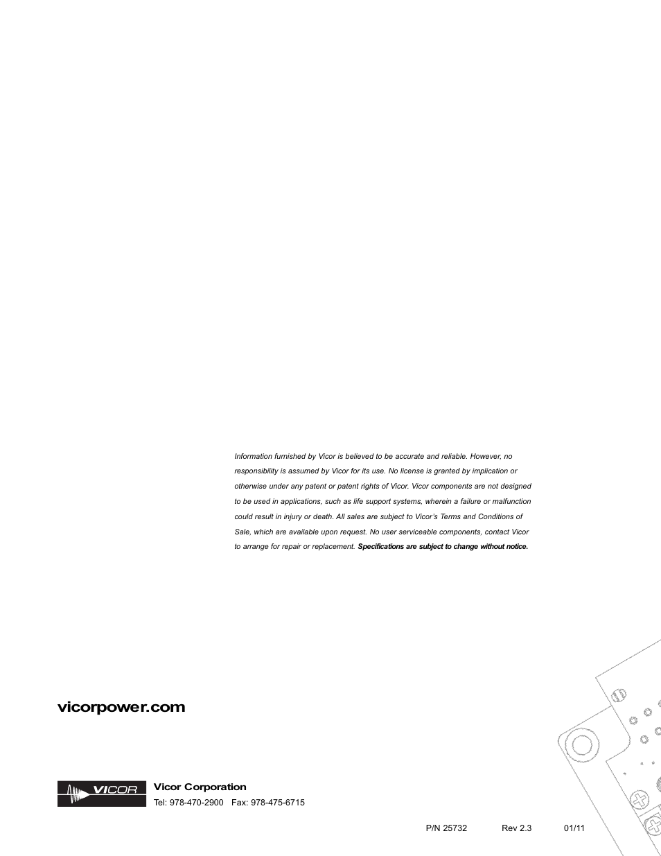 Vicor VIPAC Array CONFIGURATION GUIDE User Manual | Page 14 / 14