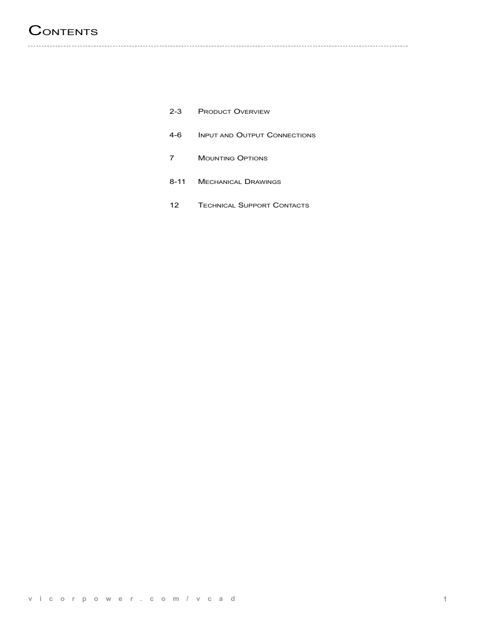 Vicor VIPAC Array CONFIGURATION GUIDE User Manual | Page 2 / 14