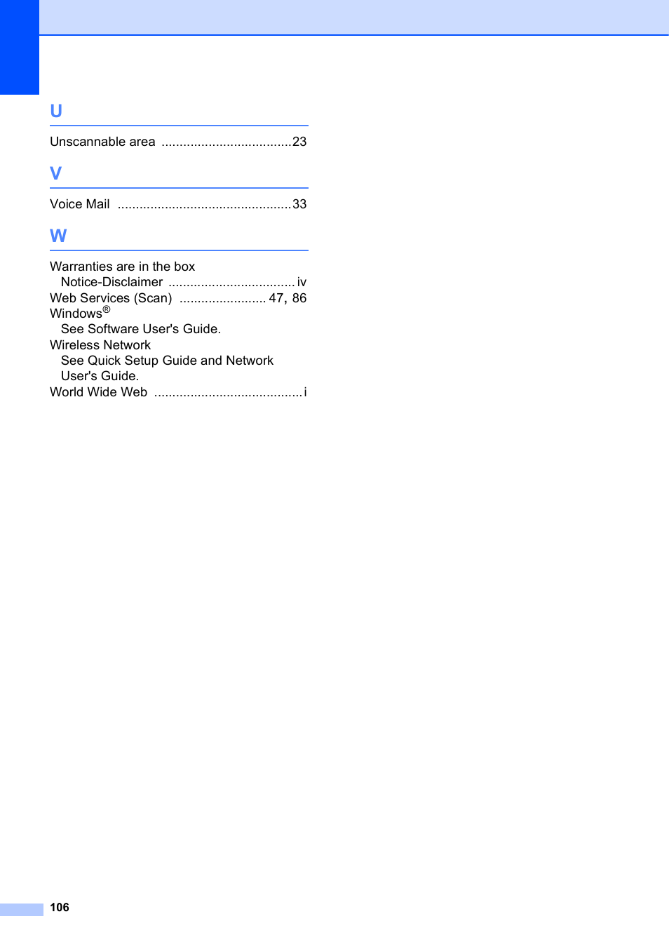 Brother Fax Machine MFC-J425W User Manual | Page 120 / 121