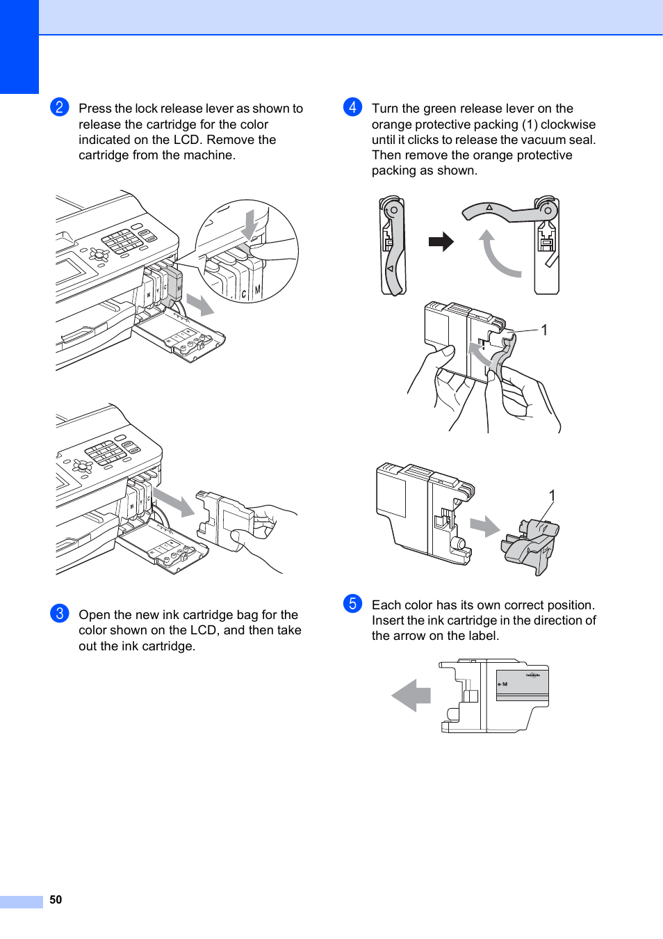 Brother Fax Machine MFC-J425W User Manual | Page 64 / 121