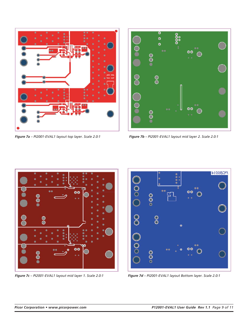 Vicor PI2001-EVAL1 Active ORing Evaluation Board User Manual | Page 9 / 11