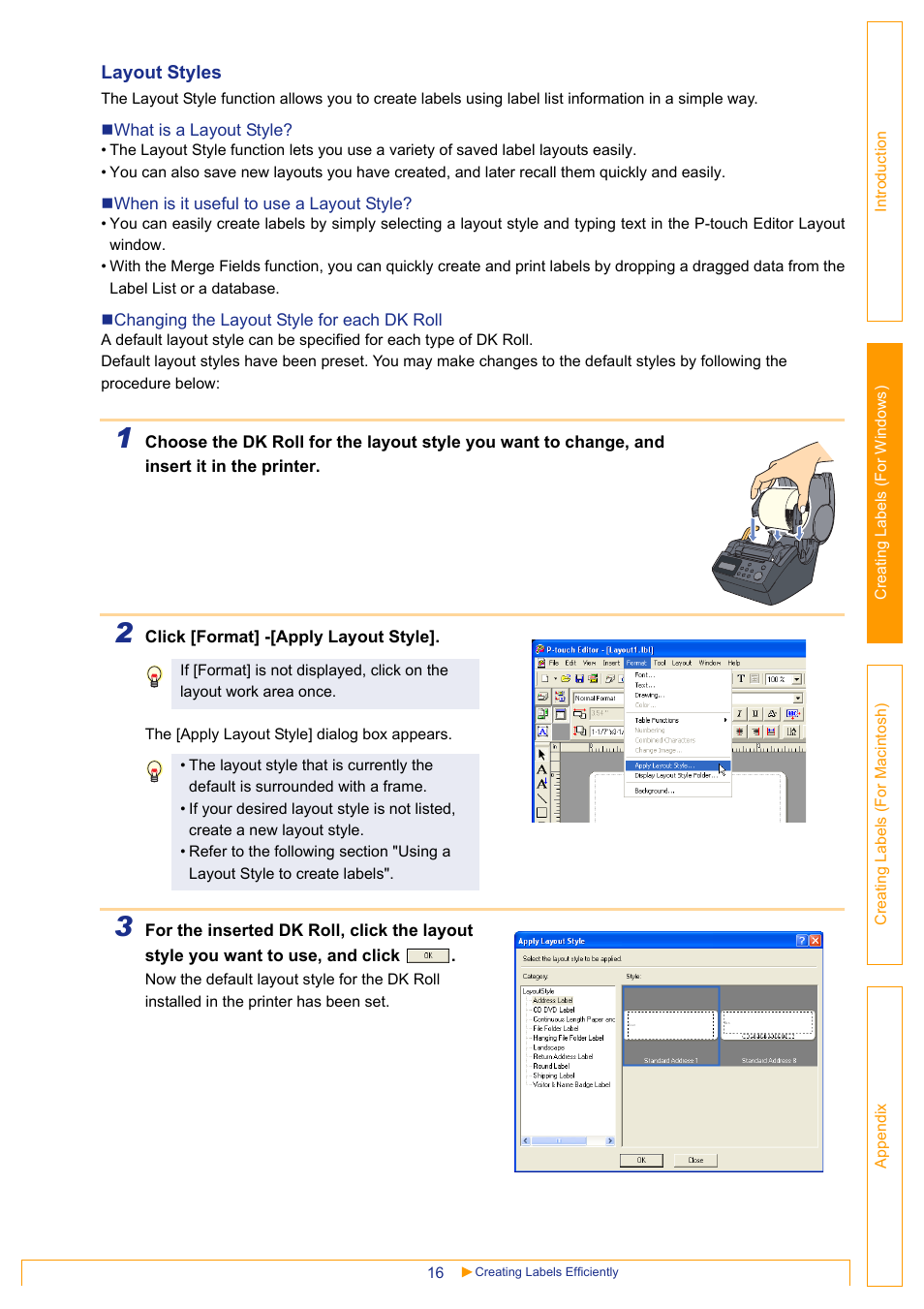 Brother QL-650TD User Manual | Page 16 / 65