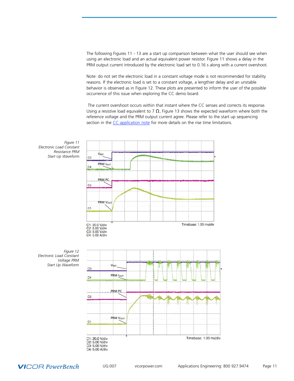 Vicor Constant Current (CC) Demonstration Board User Manual | Page 11 / 17