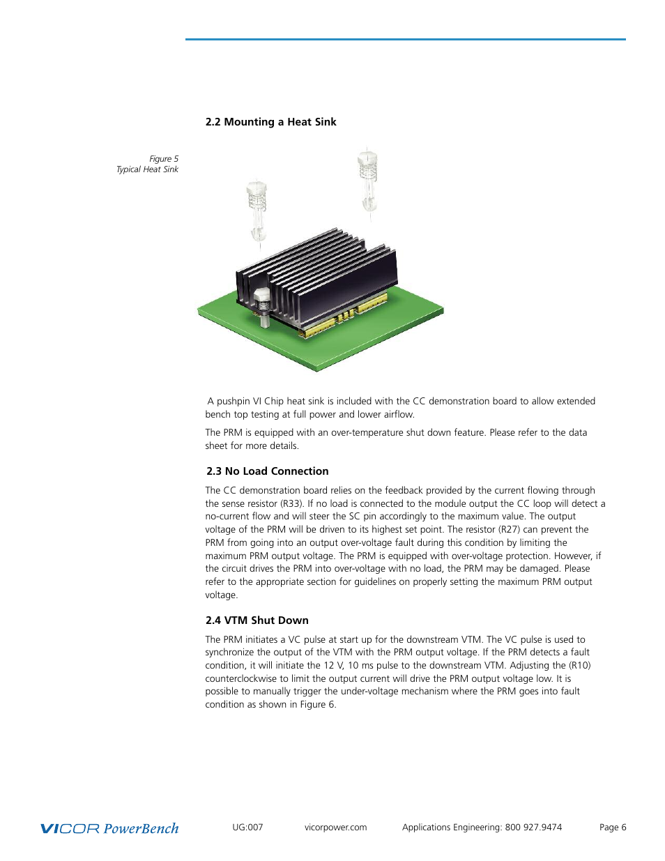 Vicor Constant Current (CC) Demonstration Board User Manual | Page 6 / 17