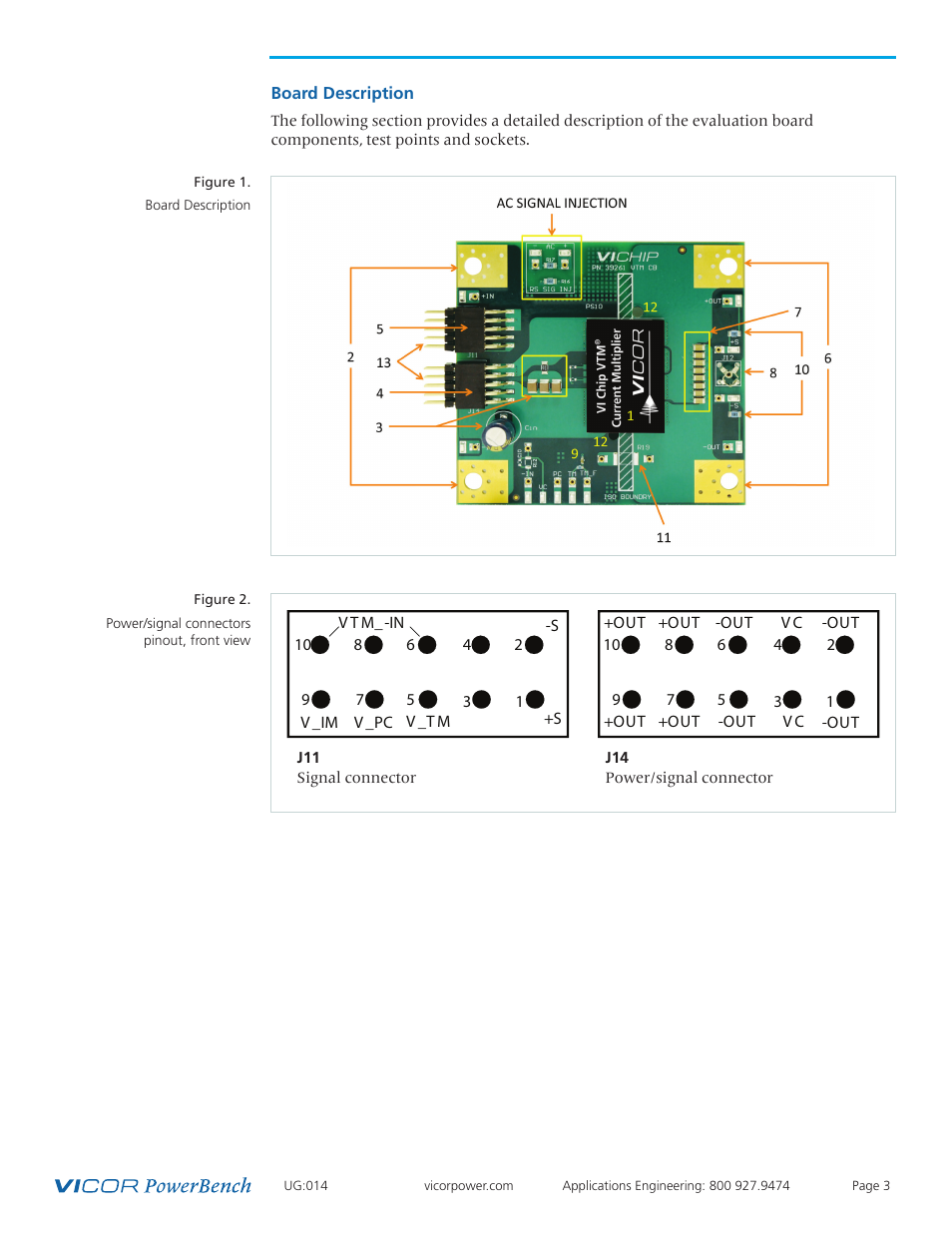 Contents 2, Features 2 | Vicor VI Chip VTM Evaluation Board User Manual | Page 3 / 13