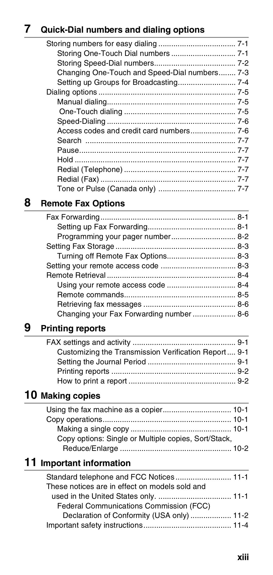 Brother FAX-575 User Manual | Page 15 / 114