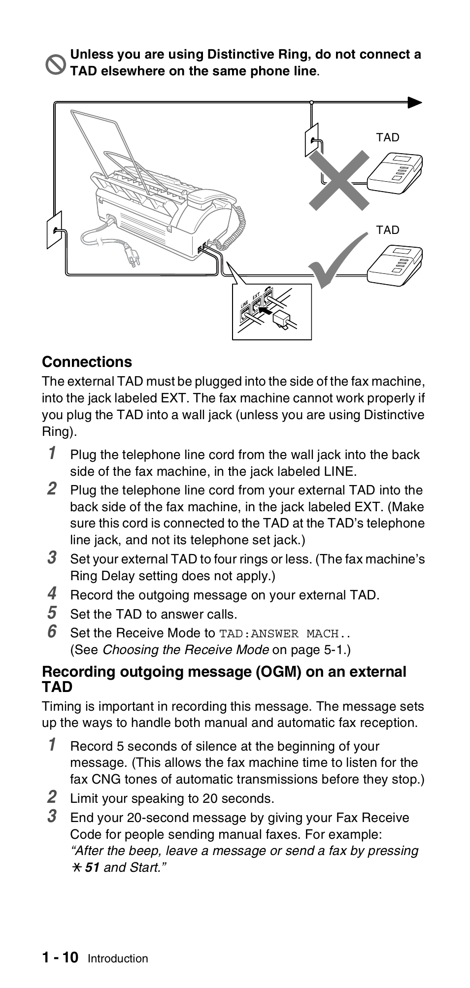 Brother FAX-575 User Manual | Page 26 / 114