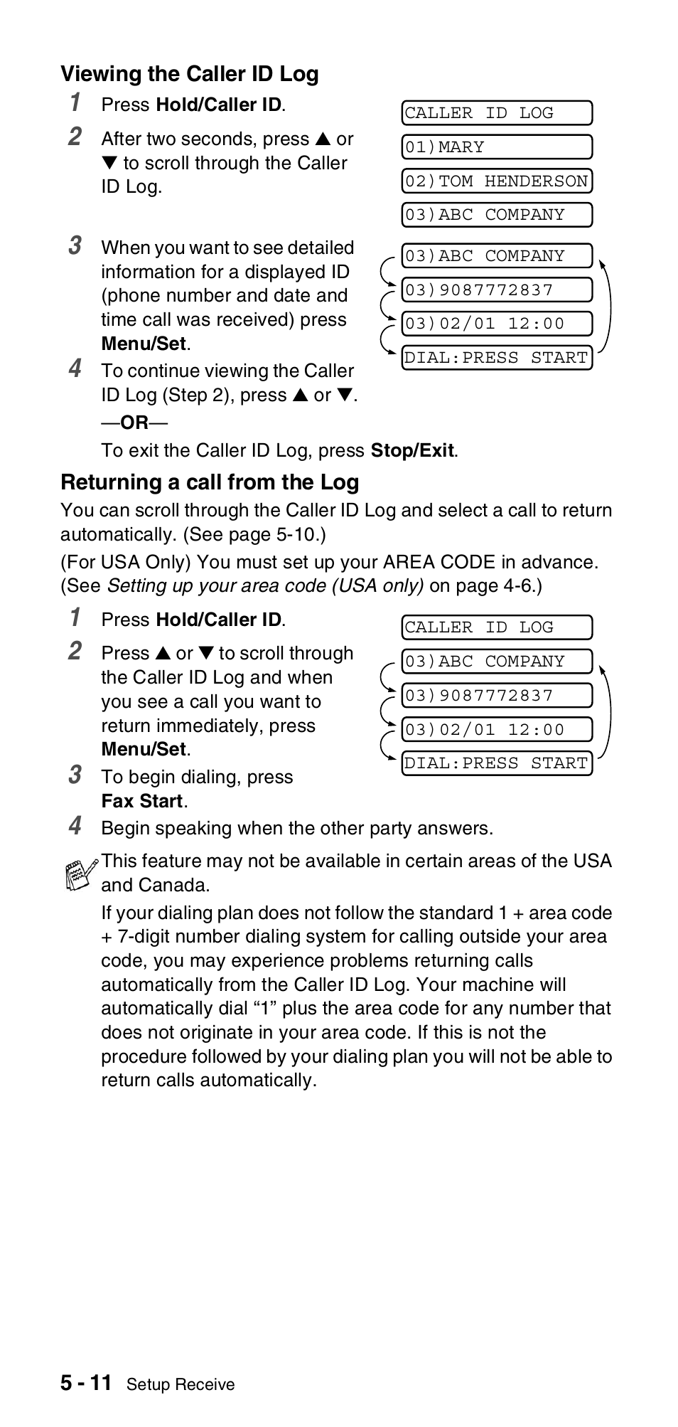 Brother FAX-575 User Manual | Page 54 / 114