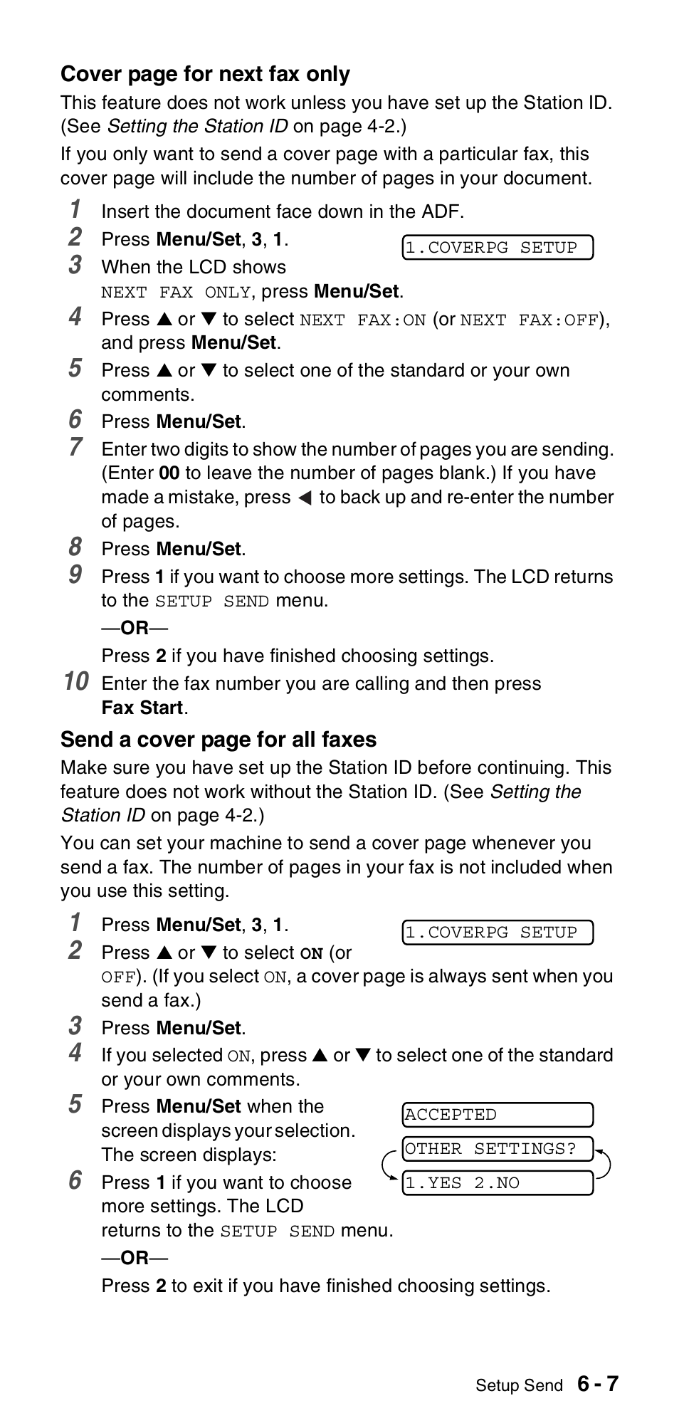 Brother FAX-575 User Manual | Page 63 / 114