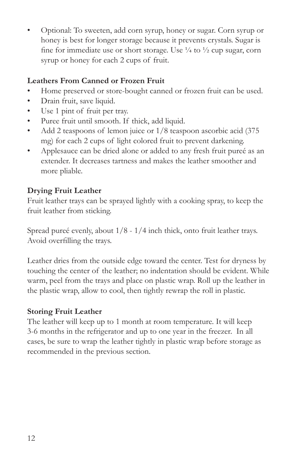 Victorio VKP1006 Food Dehydrator User Manual | Page 14 / 20