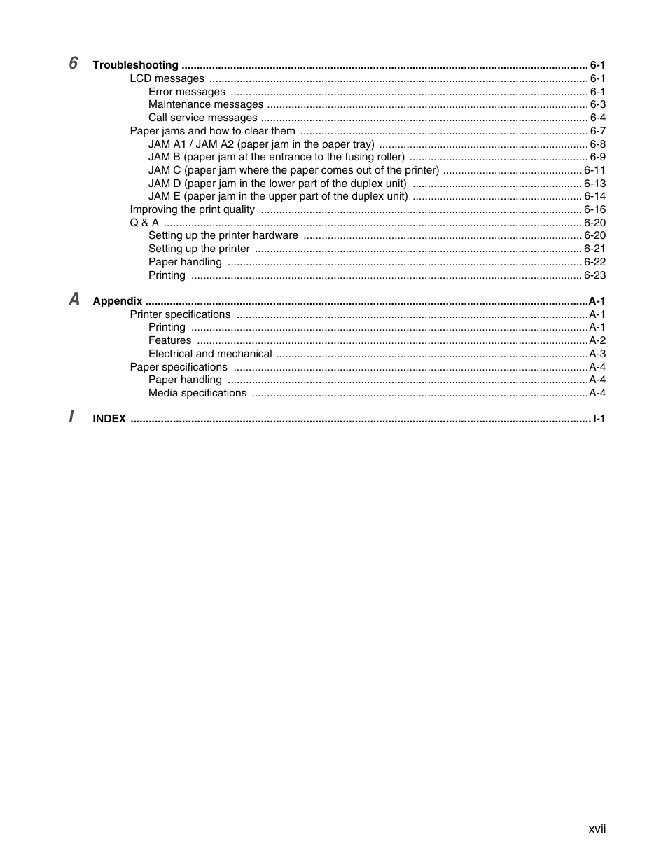 Brother HL 2700CN User Manual | Page 18 / 162