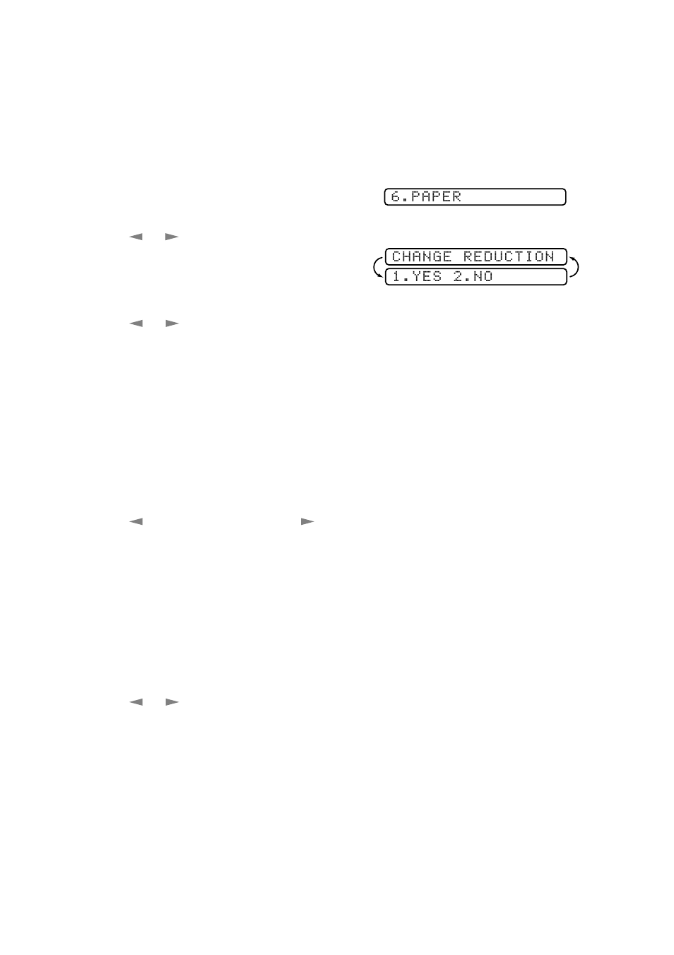 Setting paper size, Setting the print density, Toner save | Brother FAX 2600 User Manual | Page 52 / 136