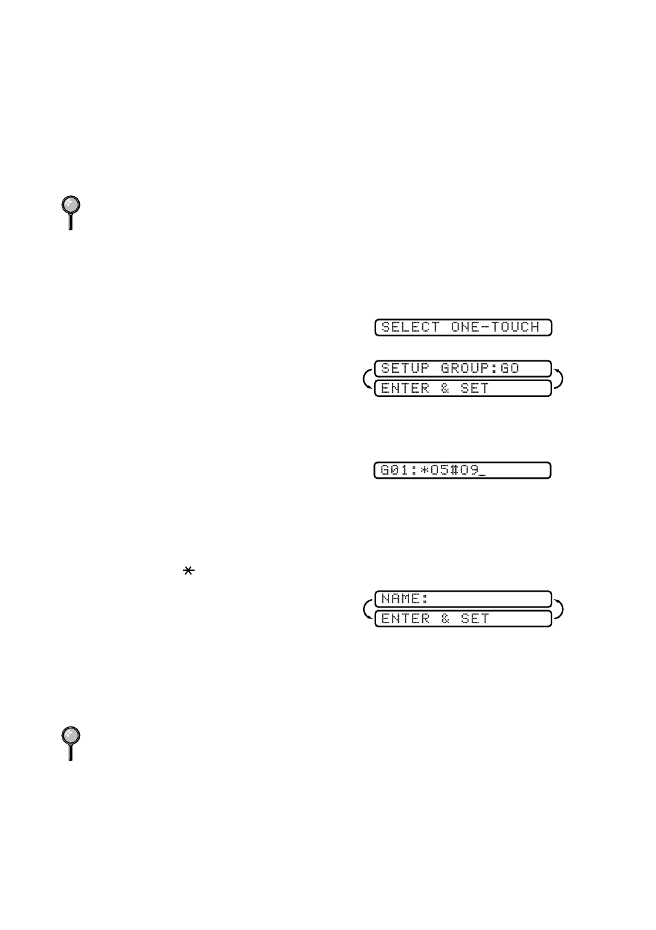 Setting up groups for broadcasting, Setting up groups for broadcasting -3 | Brother FAX 2600 User Manual | Page 72 / 136