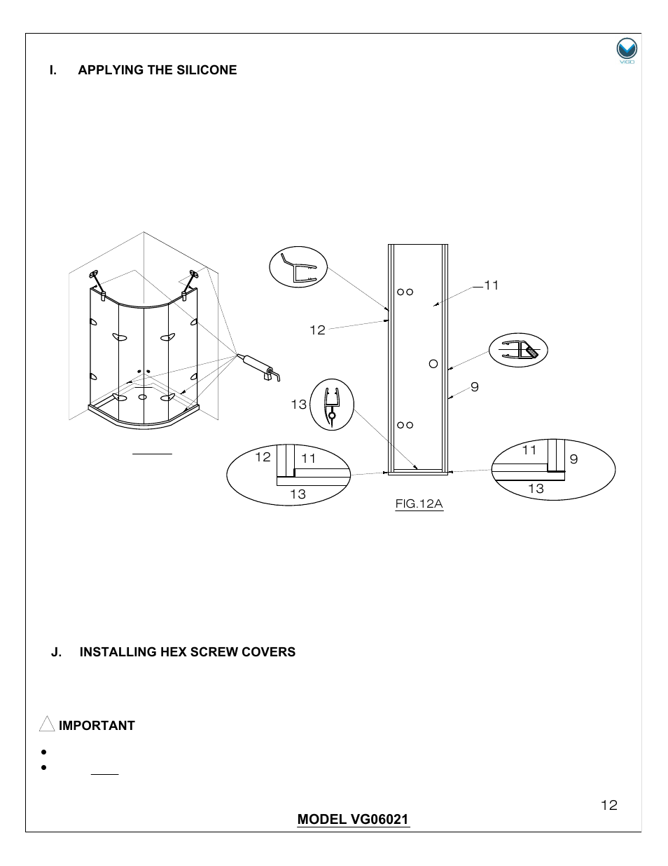 Vigo VG06021 User Manual | Page 12 / 14