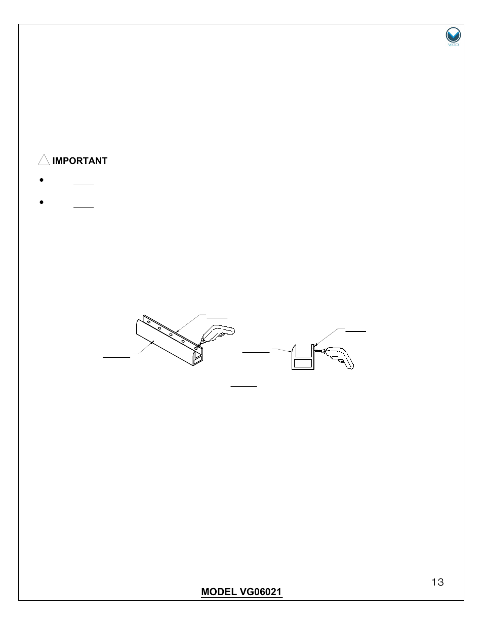 Vigo VG06021 User Manual | Page 13 / 14