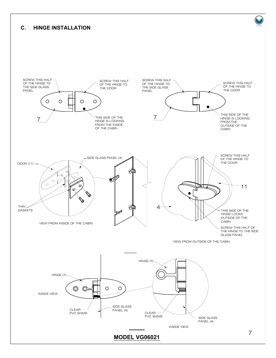 Vigo VG06021 User Manual | Page 7 / 14