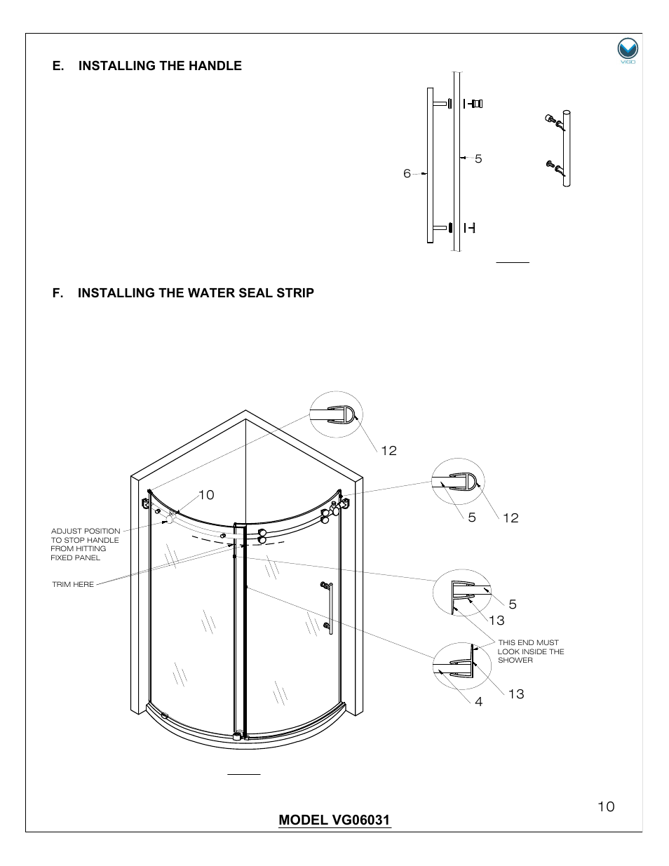 Vigo VG06031 User Manual | Page 10 / 18