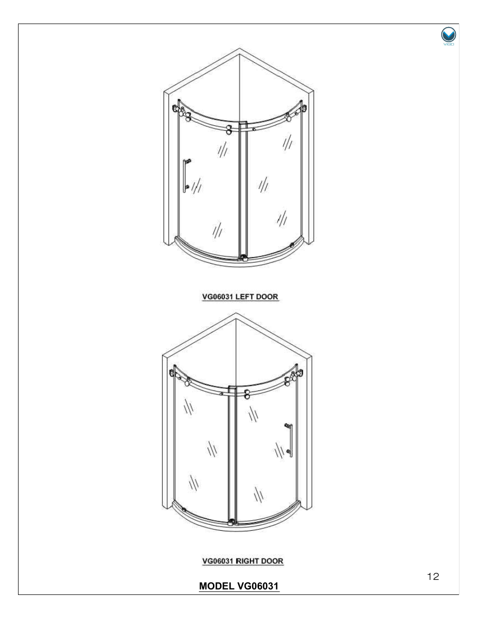 Vigo VG06031 User Manual | Page 12 / 18