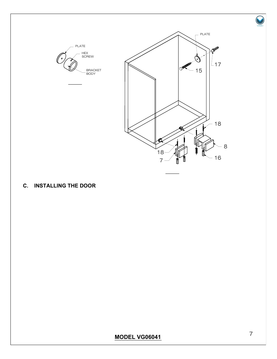 Vigo VG06041 User Manual | Page 7 / 17