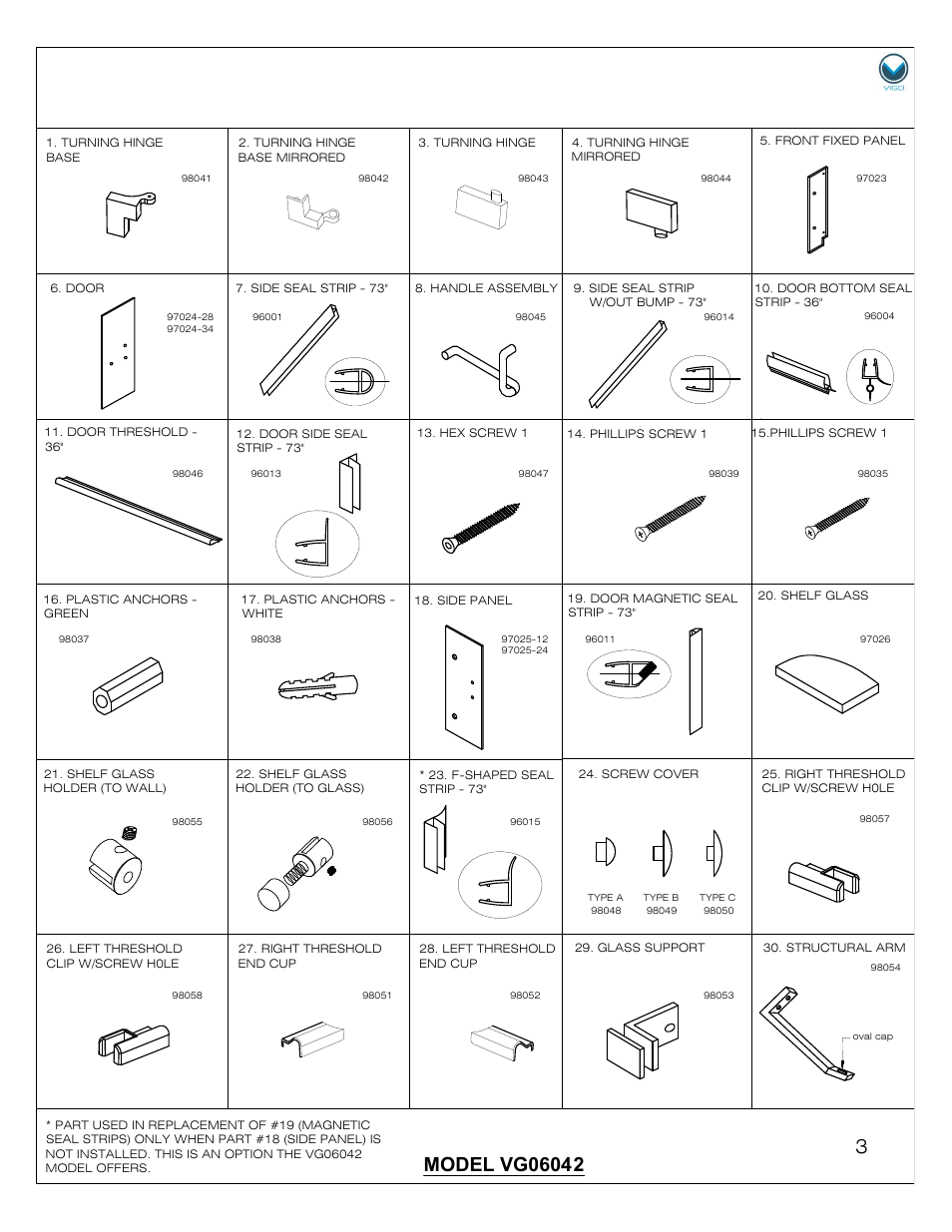 Vigo VG06042B User Manual | Page 3 / 12