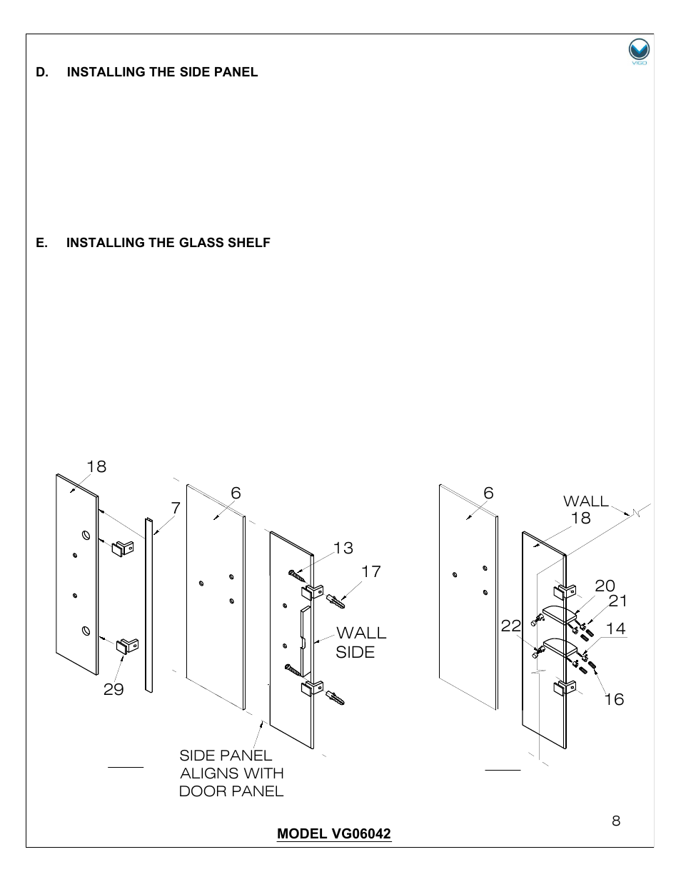 Vigo VG06042B User Manual | Page 8 / 12