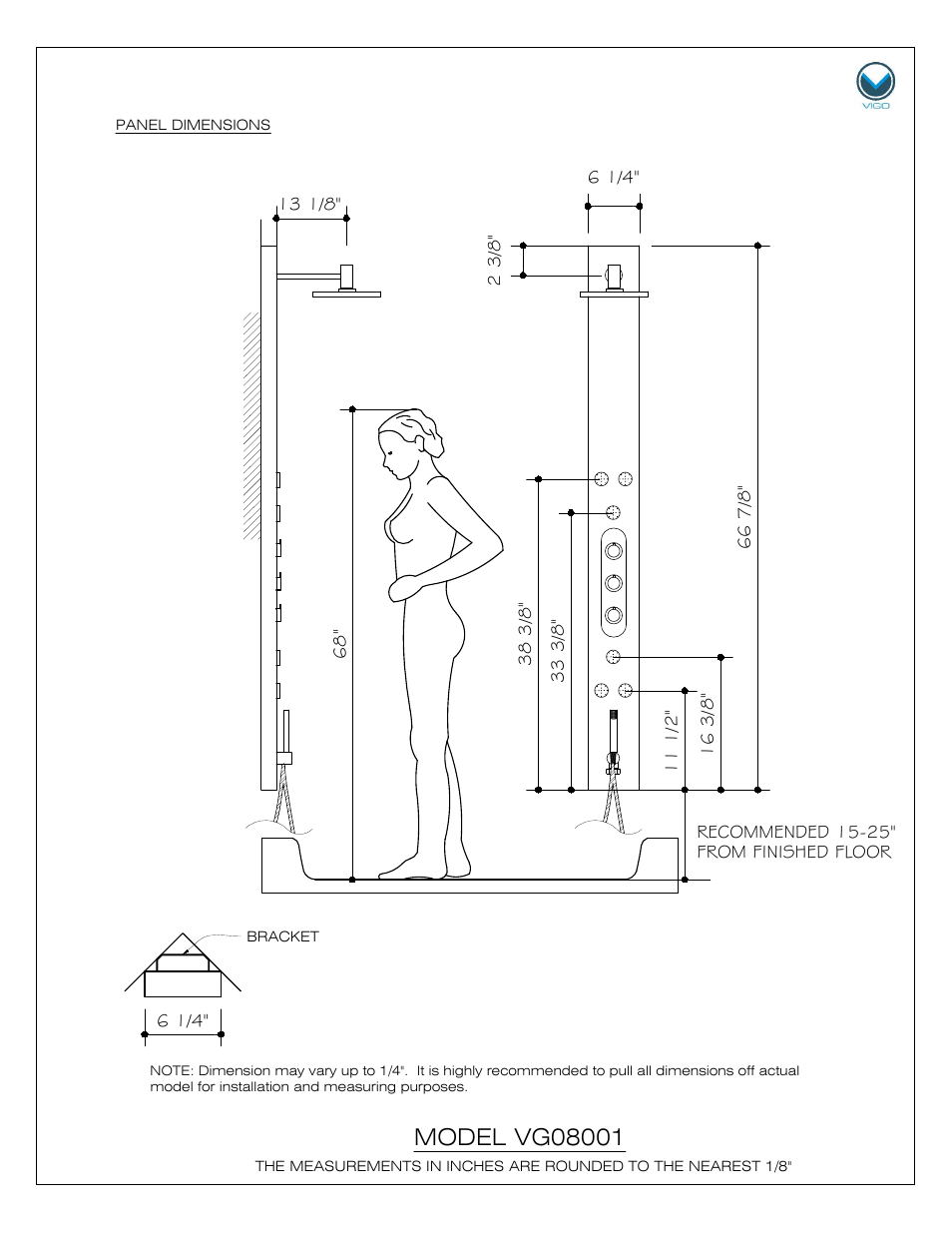 Vigo VG08001 User Manual | Page 3 / 9