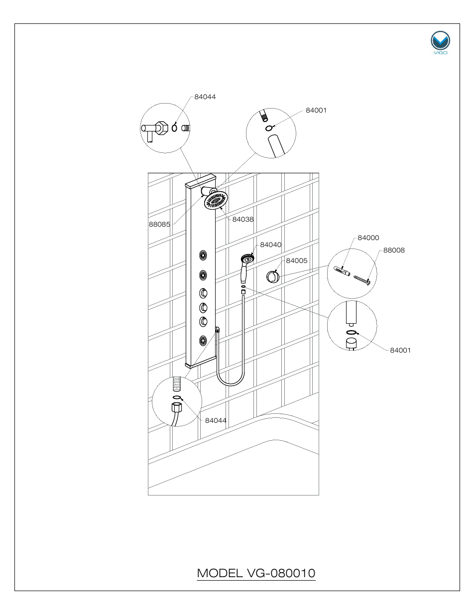 Vigo VG08010 User Manual | Page 8 / 10