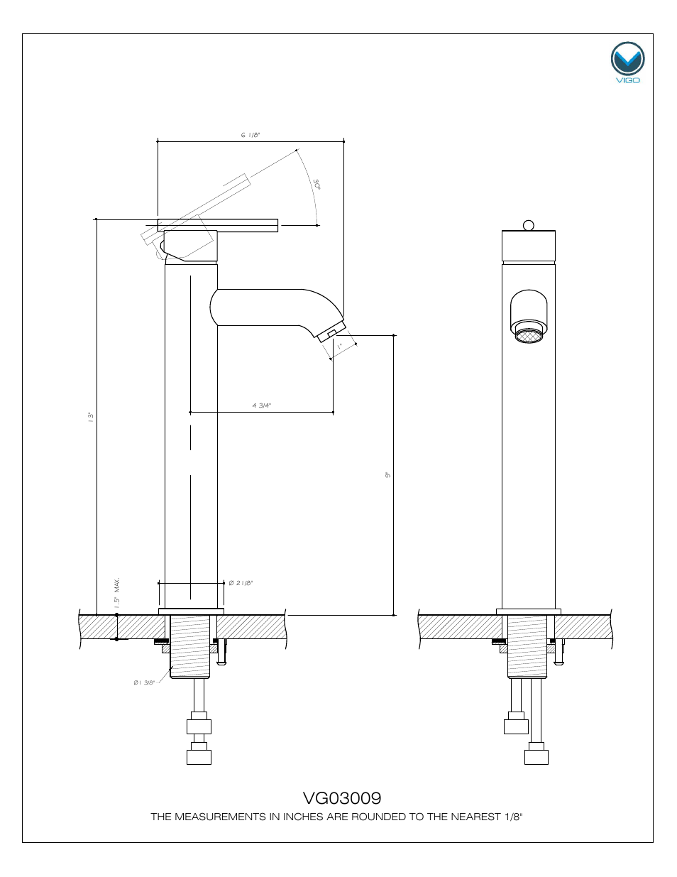 Vigo VG03009 User Manual | Page 2 / 5