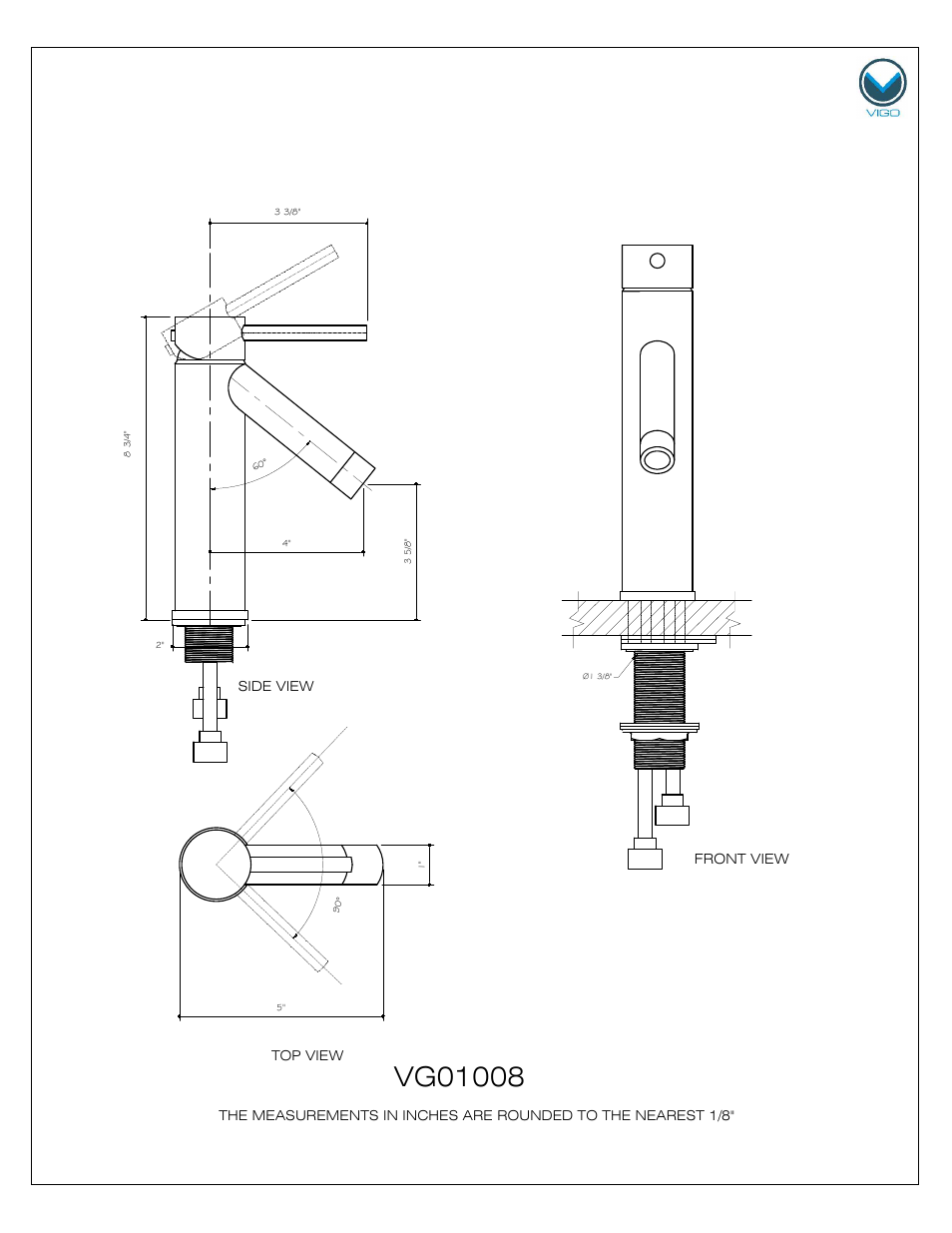 Vigo VG01008 User Manual | Page 2 / 5