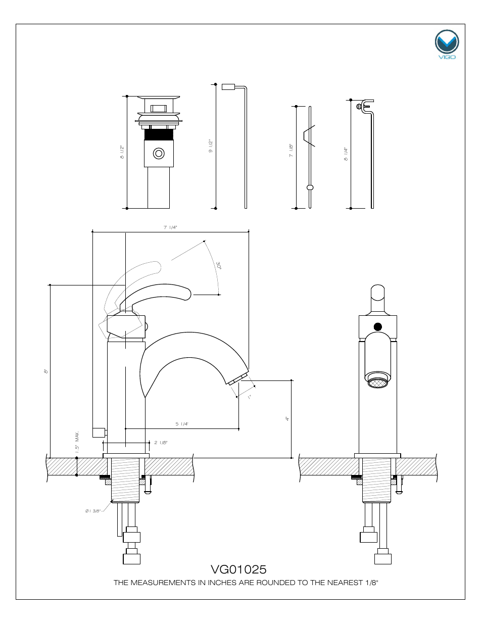 Vigo VG01025 User Manual | Page 2 / 5
