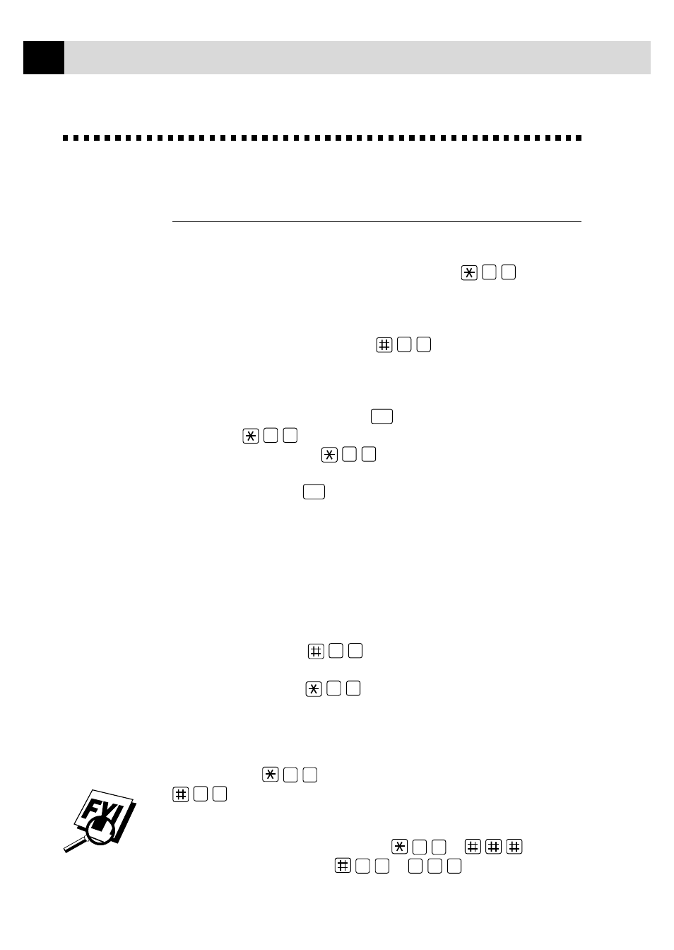 Advanced receiving operations, Operation from external or extension telephone, For fax/tel mode only | Changing remote codes | Brother 770 User Manual | Page 36 / 81