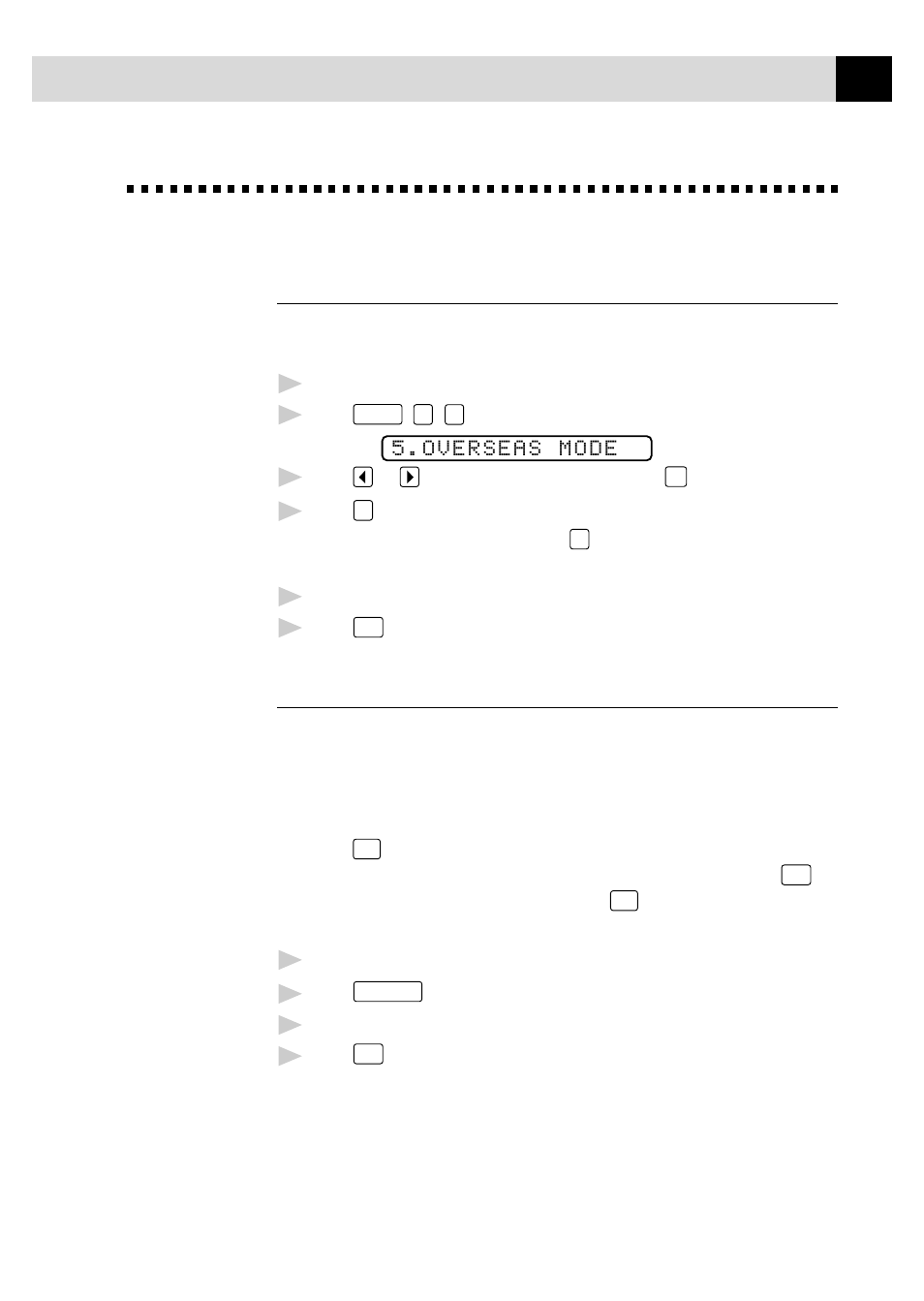 Advanced sending operations, Overseas mode, Quick scan fax transmission | Brother 770 User Manual | Page 45 / 81