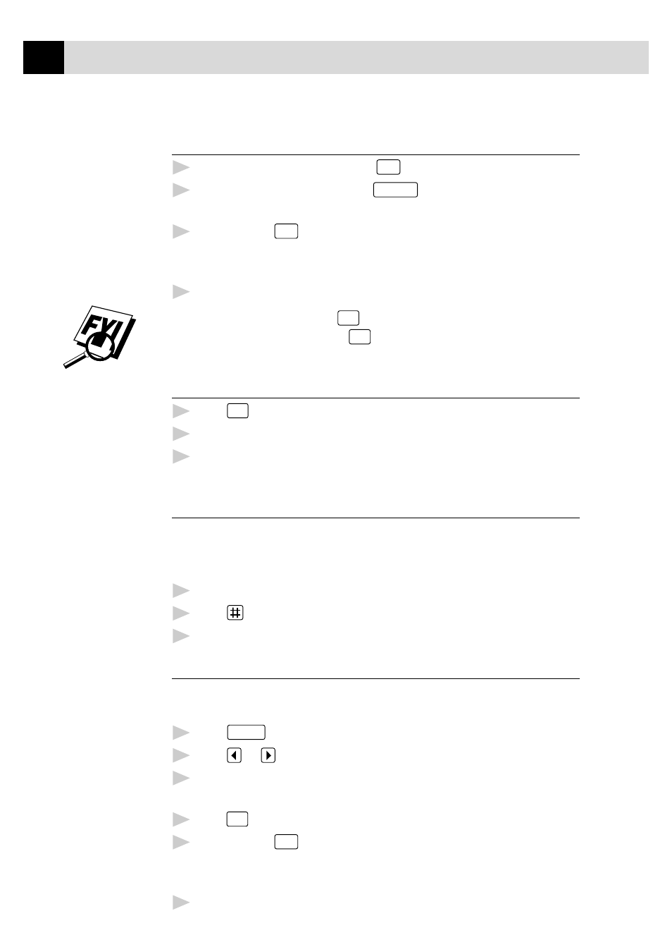 Speed dialing, Hold, Tone/pulse (for canada only) | Searching telephone index | Brother 770 User Manual | Page 54 / 81