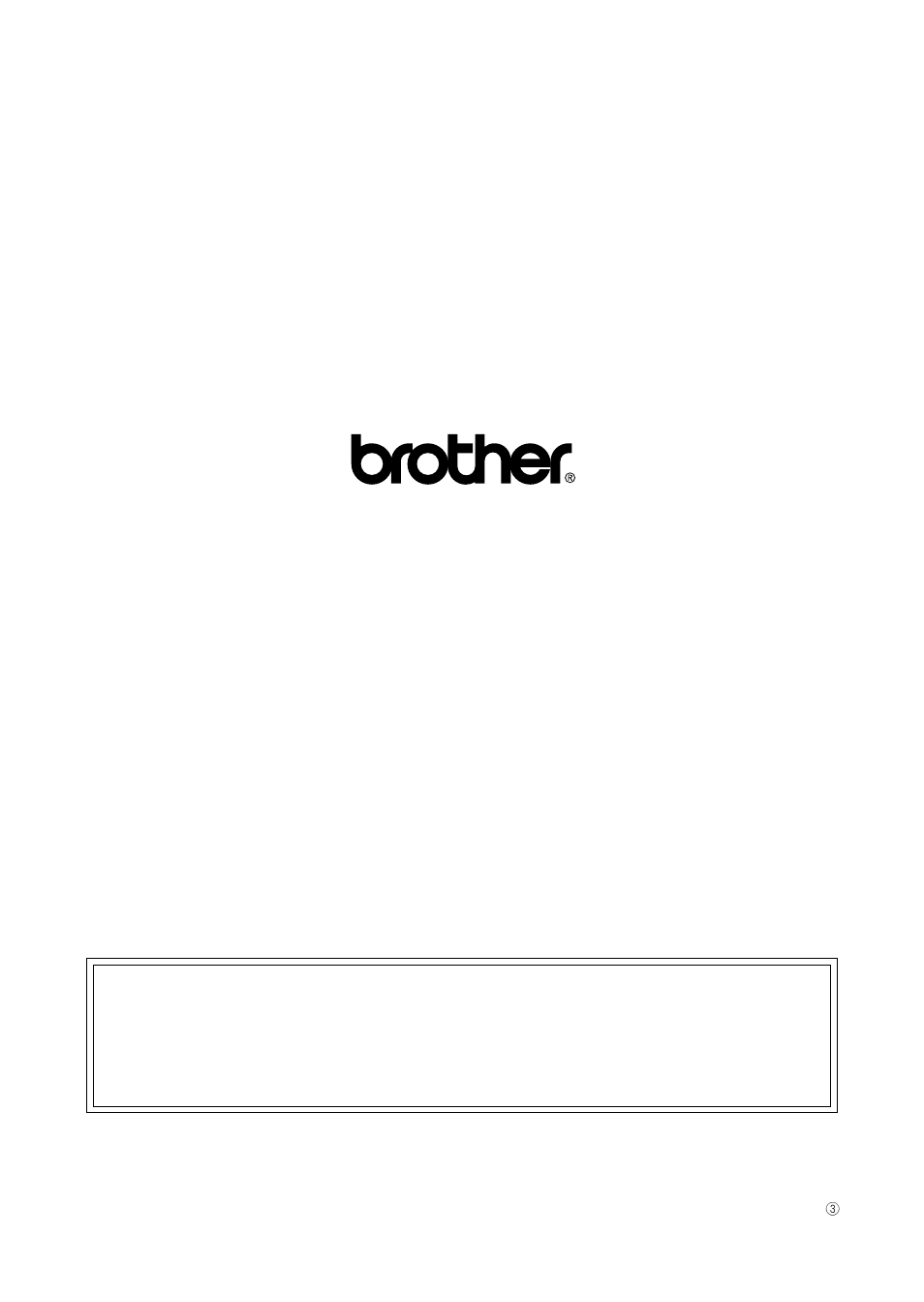 Rear cover | Brother 770 User Manual | Page 81 / 81