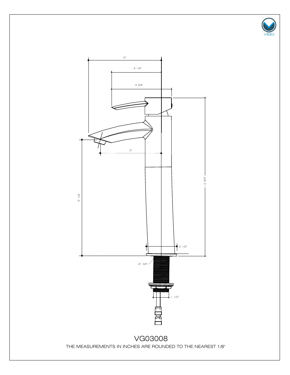 Vigo VG03008 User Manual | Page 2 / 5