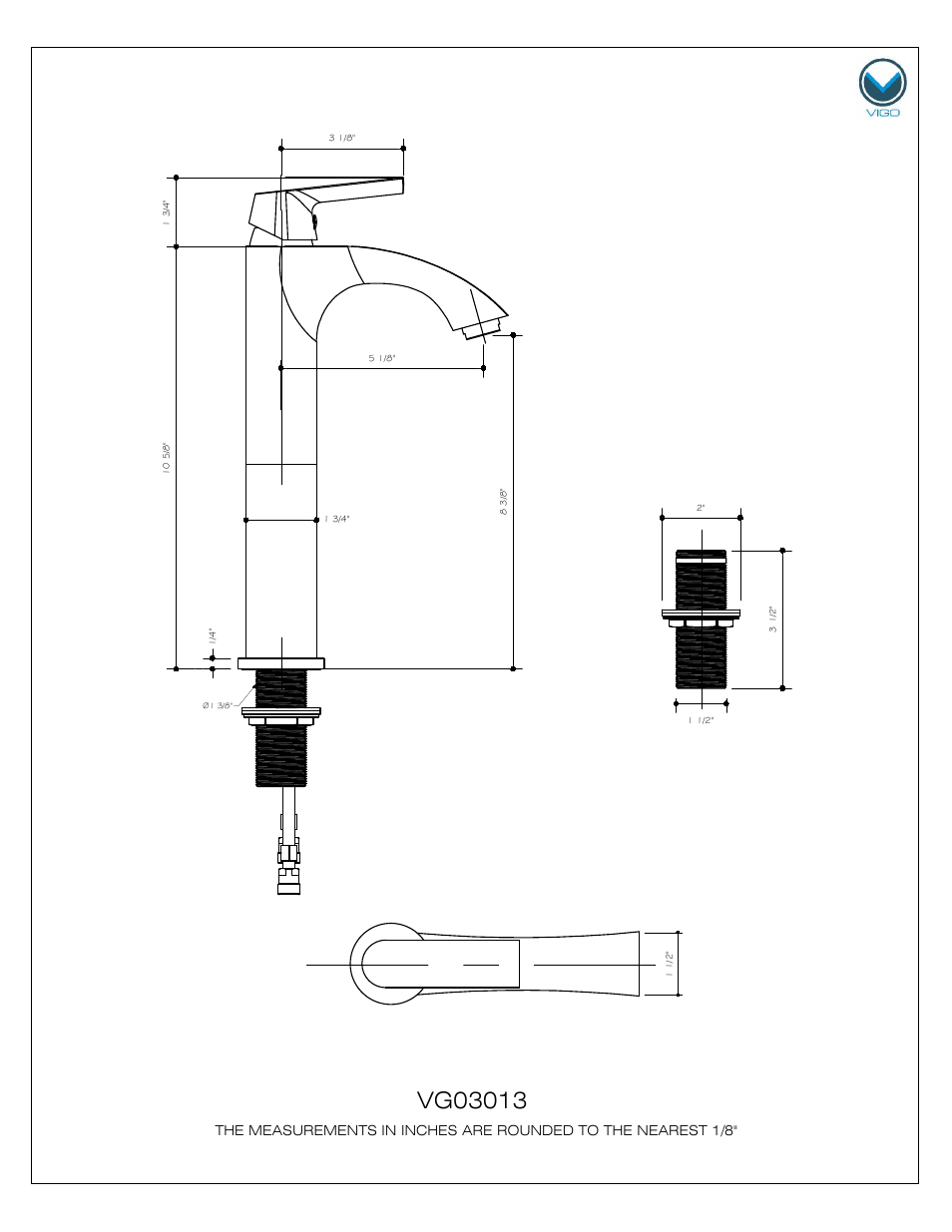 Vigo VG03013 User Manual | Page 2 / 5