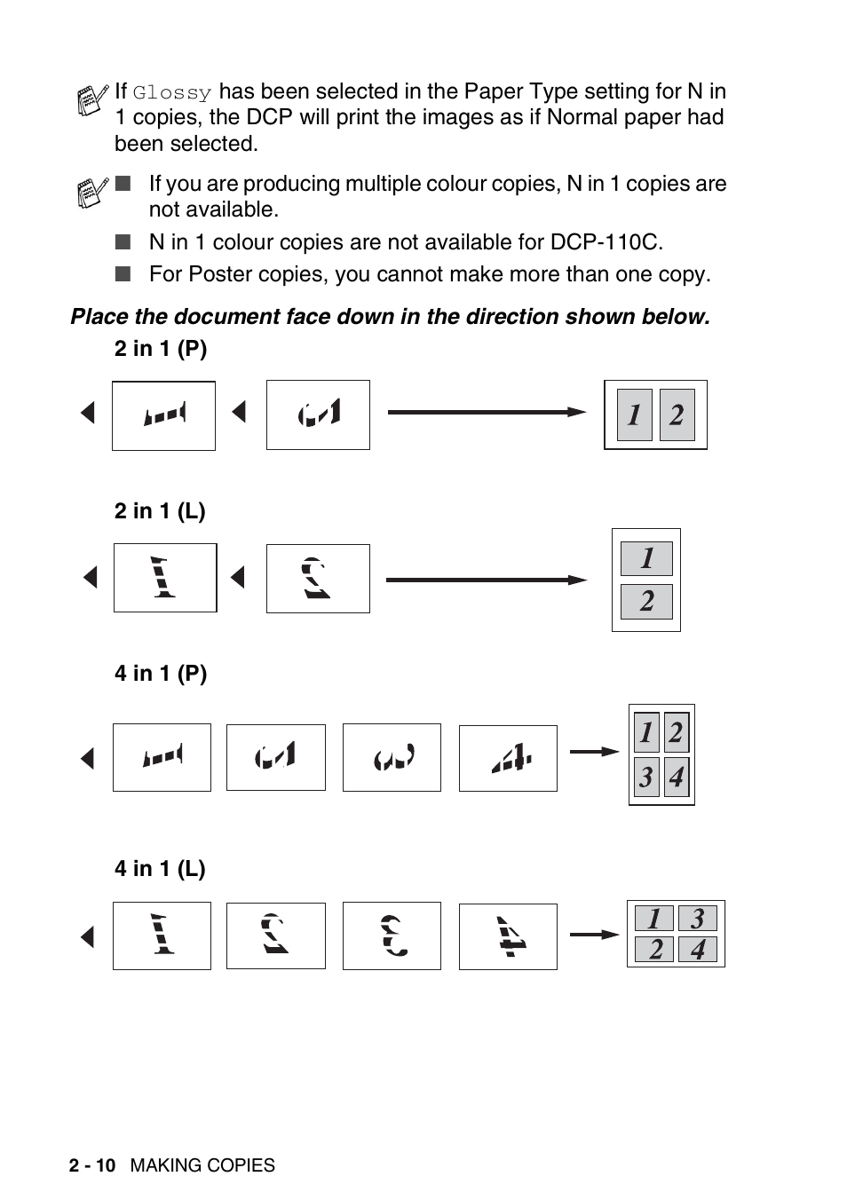 Brother DCP-310CN User Manual | Page 33 / 100