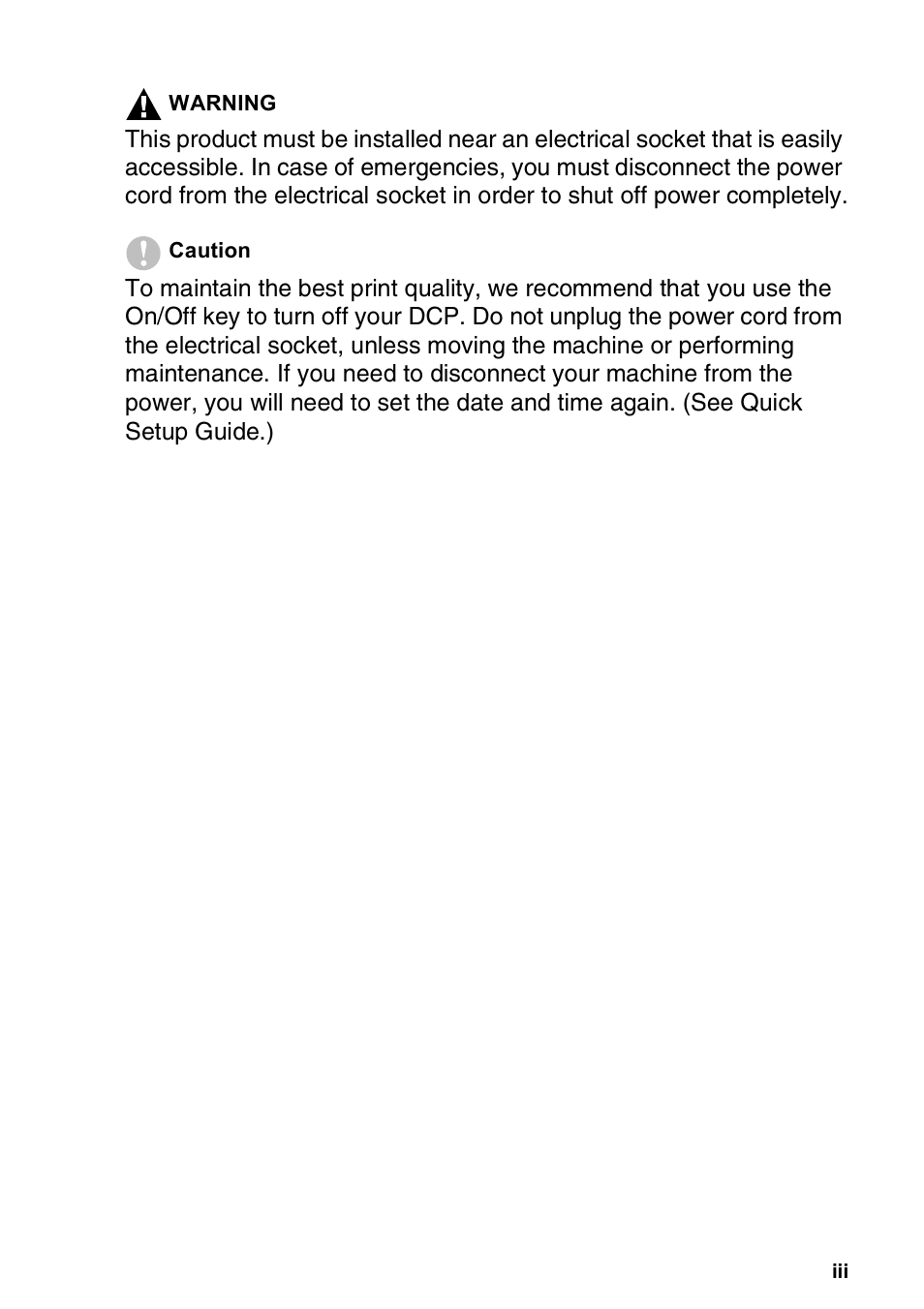 Brother DCP-310CN User Manual | Page 5 / 100