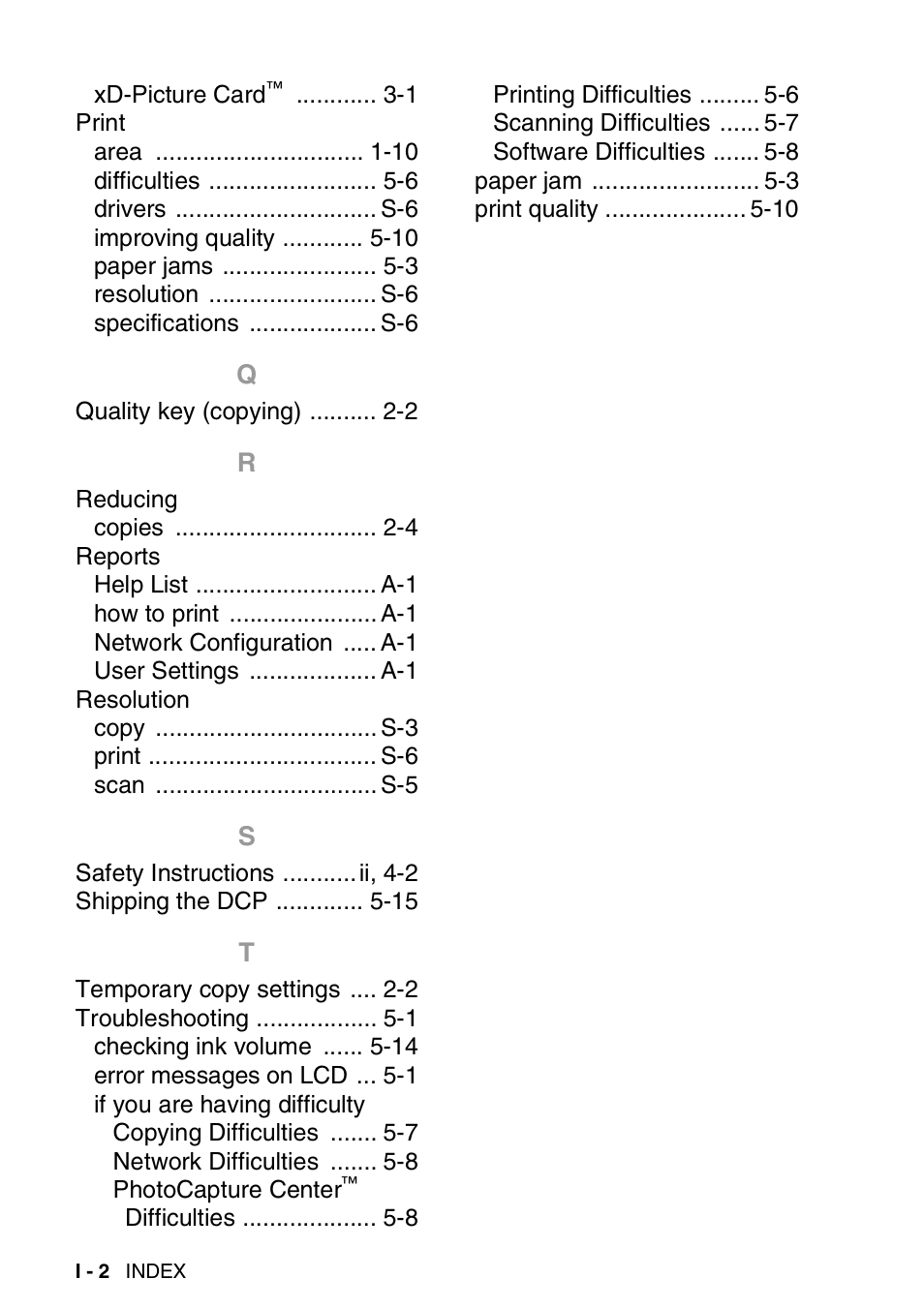 Brother DCP-310CN User Manual | Page 99 / 100