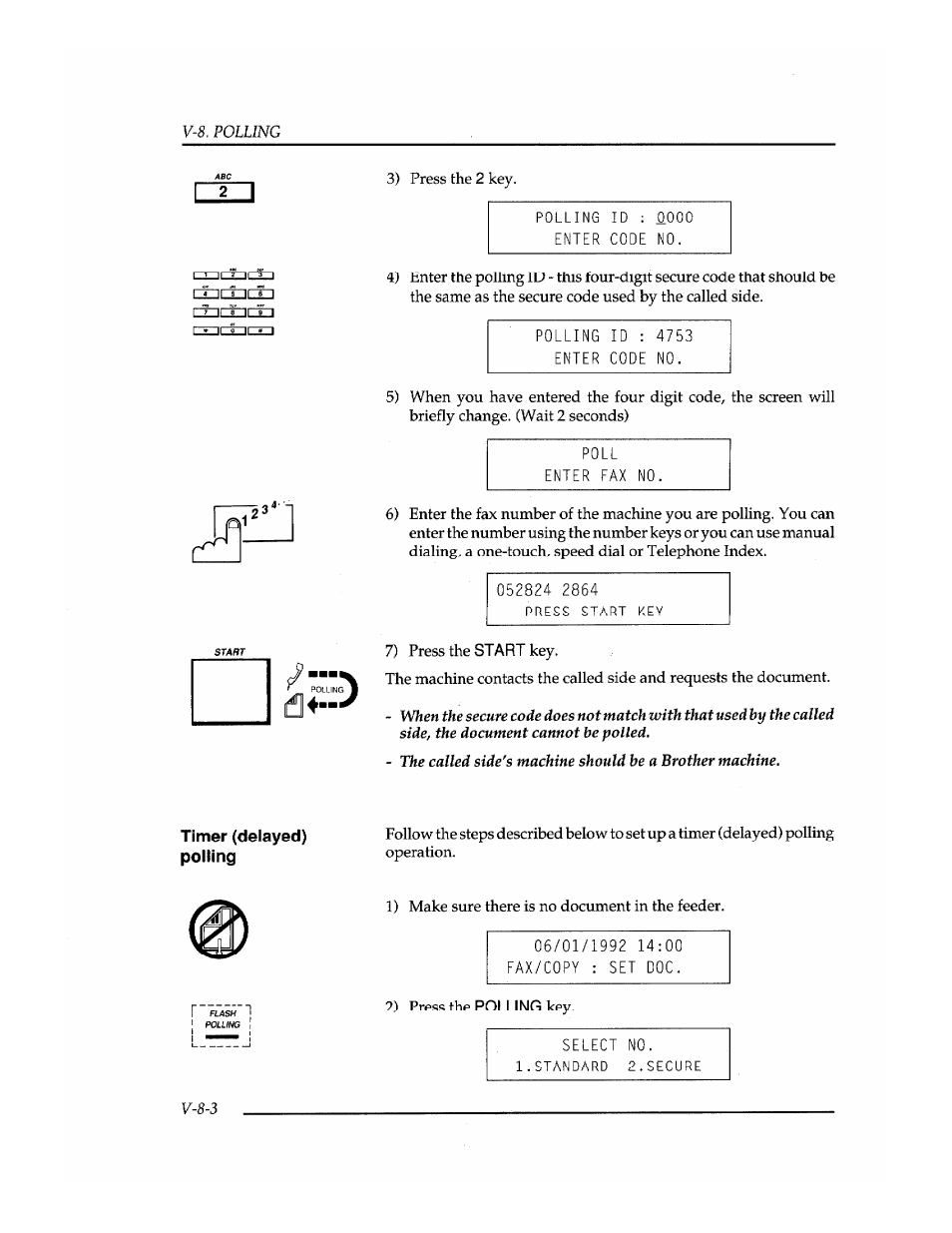 Brother INSTAFAX FAX2100M User Manual | Page 114 / 172