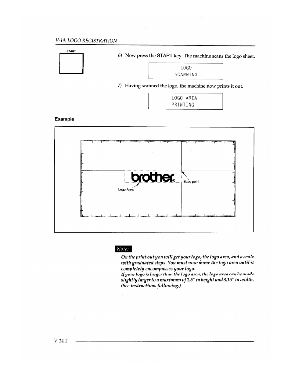 Example, I brother \ 1 | Brother INSTAFAX FAX2100M User Manual | Page 138 / 172