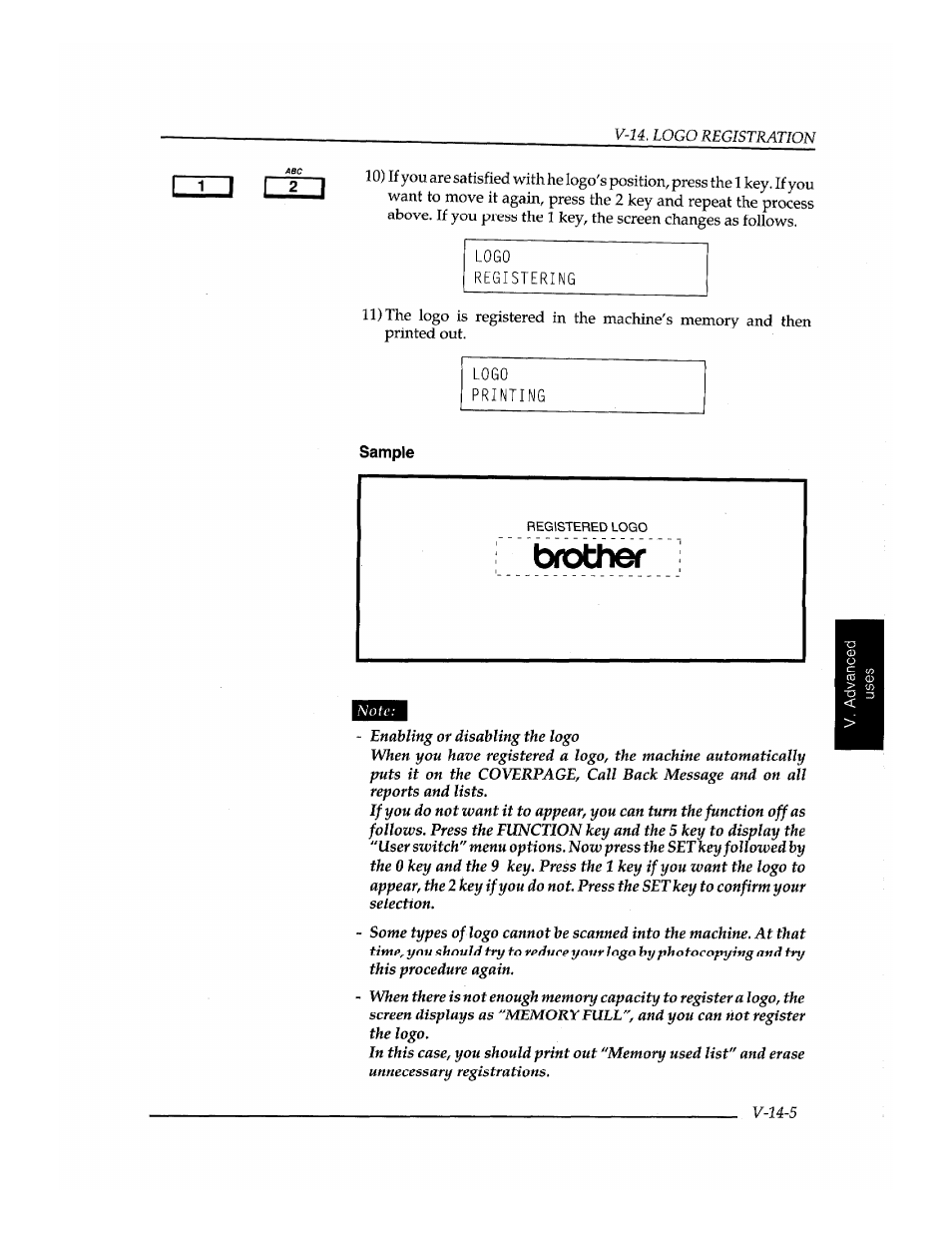 Sample, Brother | Brother INSTAFAX FAX2100M User Manual | Page 141 / 172