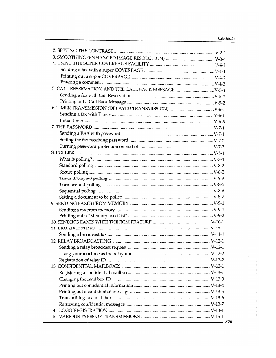 Brother INSTAFAX FAX2100M User Manual | Page 19 / 172