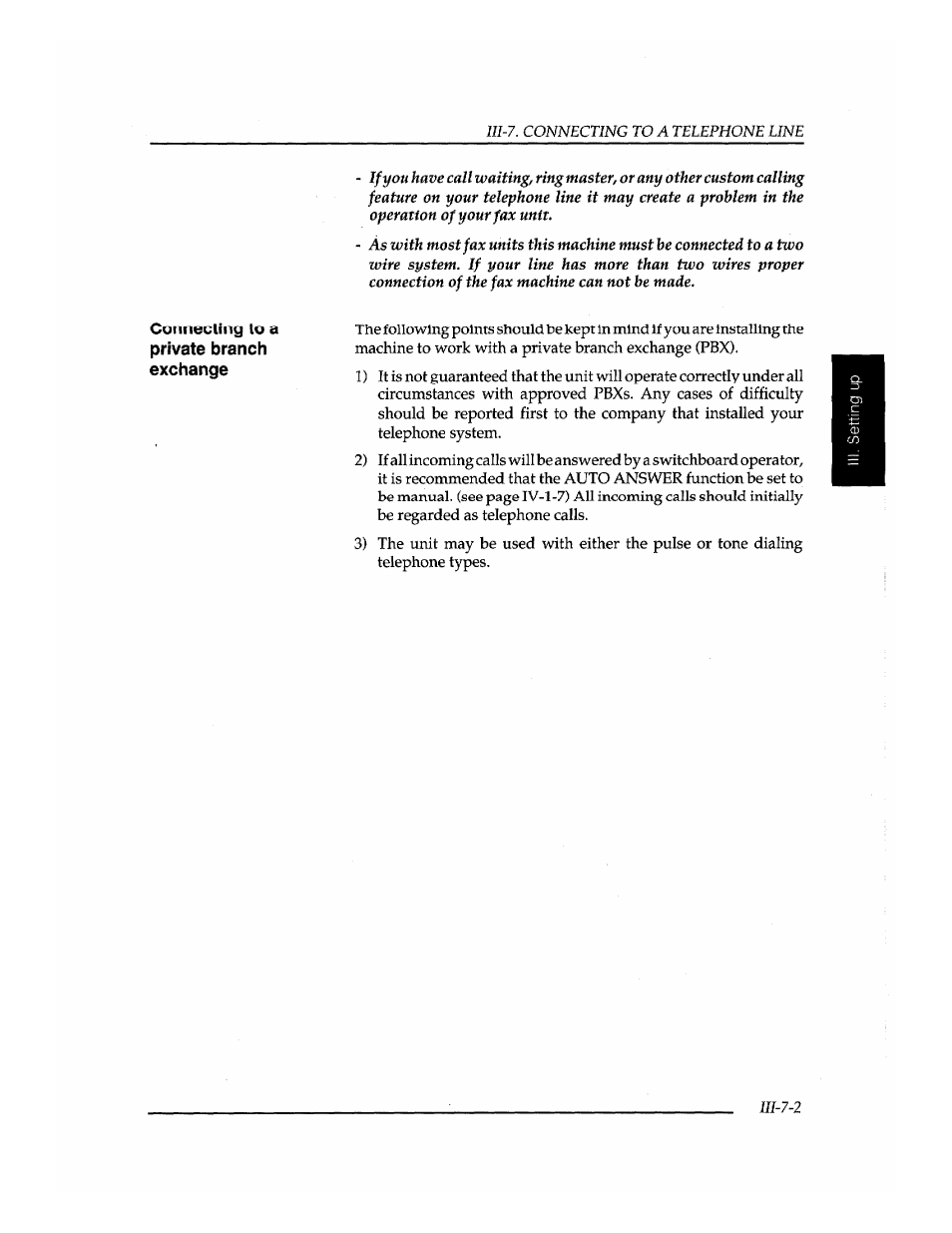 Brother INSTAFAX FAX2100M User Manual | Page 51 / 172