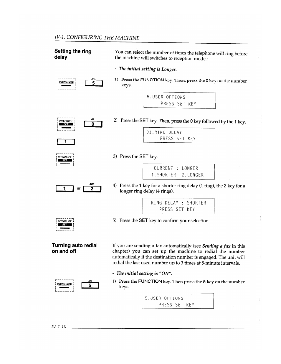 Brother INSTAFAX FAX2100M User Manual | Page 64 / 172