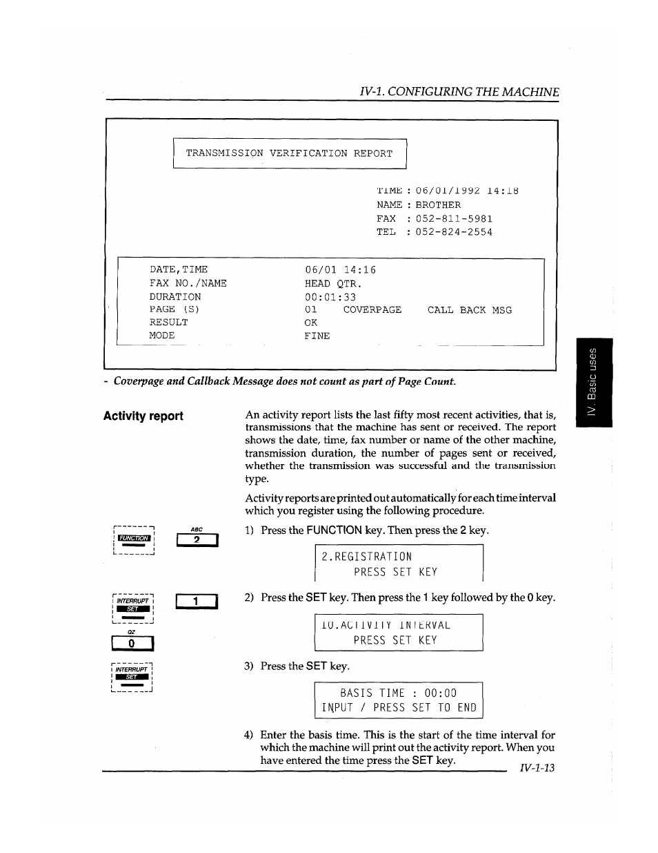 Brother INSTAFAX FAX2100M User Manual | Page 67 / 172